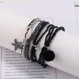 Ethnic Bohemian Tassel Beach Charm Bracelets For Women