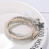 Ethnic Bohemian Tassel Beach Charm Bracelets For Women