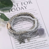 Ethnic Bohemian Tassel Beach Charm Bracelets For Women