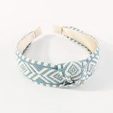 Ethnic Embroidery Geometric Hairband for Women