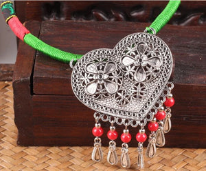 Ethnic Necklace Yunnan Jewelry Random
