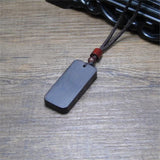 Ethnic Style Ebony Wooden Pendant Necklace For Men