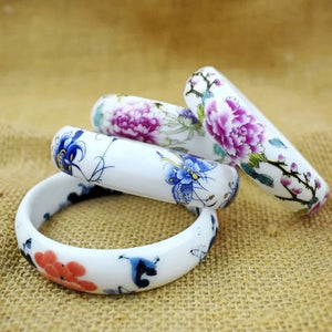 Ethnic Style Porcelain Bracelet Retro Bracelets for Women