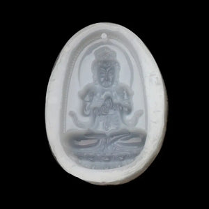 Resin Casting Silicone Molds for DIY Crafts - Floral Jade Pendant