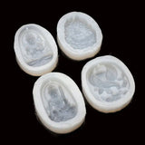 Resin Casting Silicone Molds for DIY Crafts - Floral Jade Pendant