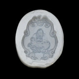 Resin Casting Silicone Molds for DIY Crafts - Floral Jade Pendant