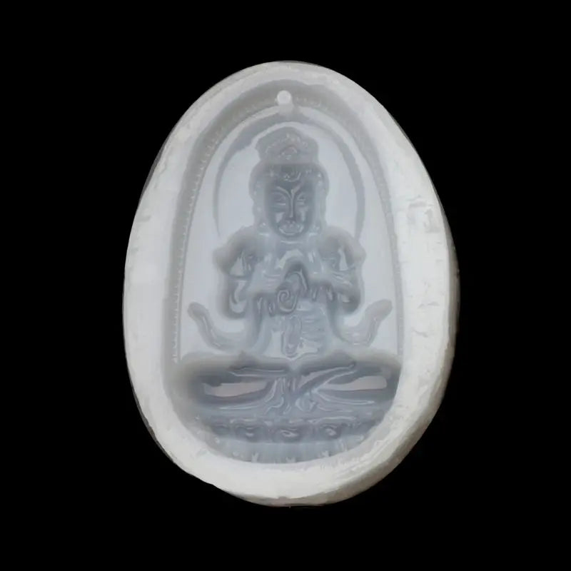 Resin Casting Silicone Molds for DIY Crafts - Floral Jade Pendant