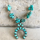 Ethnic Turquoise Cow Tauren Necklace - Tribe Jewelry