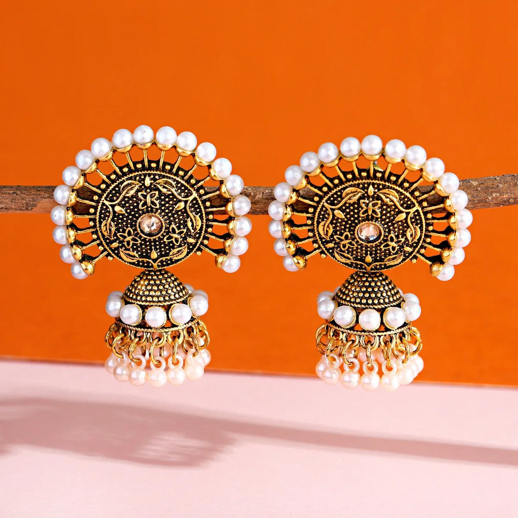 Ethnic Women Big Dangle Earrings Indian Vintage Drop Earring Lantern Tassel
