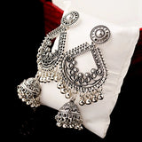Ethnic Women Big Dangle Earrings Indian Vintage Drop Earring Lantern Tassel