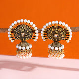 Ethnic Women Big Dangle Earrings Indian Vintage Drop Earring Lantern Tassel