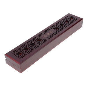 Ethnic Wooden Jewelry Box for Earrings Necklace Chain Storage