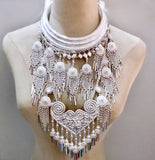 Ethnic Bohemian Hmong Lady Necklaces