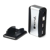 7-Port USB 2.0 Hub with Multi-Socket Power Supply Slot