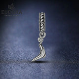 925 Silver Marine Animals & Ball Charm Pendants for Bracelets DIY Jewelry