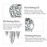 925 Silver Tree of Life Dream Catcher Charm Beads for DIY Jewelry