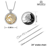 Aromatherapy Diffuser Necklace for Mom - Holds Pictures - X54G20