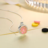 20mm Tree of Life Anchor Aromatherapy Necklace Essential Oils Diffuser Pendant