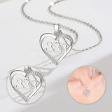 Eudora 925 Silver Angel Number Necklace 333 777 888 666 Pendant