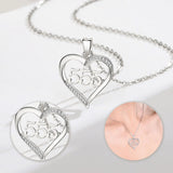 Eudora 925 Silver Angel Number Necklace 333 777 888 666 Pendant