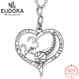 Eudora Basketball Necklace Number 23 Jersey Heart Pendant Sports Jewelry