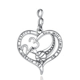 Eudora Basketball Necklace Number 23 Jersey Heart Pendant Sports Jewelry