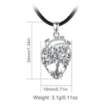 Eudora Tree of Life Necklace 925 Silver - Punk Pendant