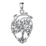 Eudora Tree of Life Necklace 925 Silver - Punk Pendant