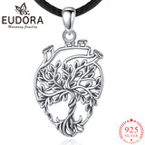 Eudora Tree of Life Necklace 925 Silver - Punk Pendant