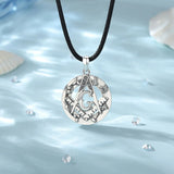 Eudora 925 Silver Masonic Pendant Guardian Necklace