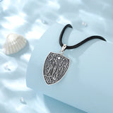 Eudora Hecate Amulet Necklace Triple Moon Goddess Pendant 925 Sterling Silver