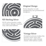 925 Silver Hekate Wheel Necklace Triple Goddess Amulet Pendant
