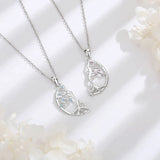 925 Silver Tree of Life Necklace Set BFF Friendship Jewelry Sisters