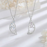 925 Silver Tree of Life Necklace Set BFF Friendship Jewelry Sisters