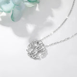 925 Silver Tree of life Pendant Necklace Women Celtics Knot Torque D234