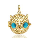 20mm Copper Locket Cage Pendant for Aromatherapy Chime Ball Women Jewelry