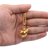20mm Copper Locket Cage Pendant for Aromatherapy Chime Ball Women Jewelry