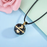 Eudora Harmony Ball Necklace Moon Star Pendant Pregnancy Bell N14NB308