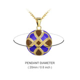 Eudora Harmony Bell Necklace Pregnancy Pendant Musical Ball B325