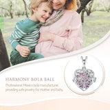 Tree of Life Cage Pendant Necklace Angel Caller Chime Bell Jewelry