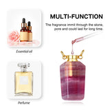 Purple Crystal Aromatherapy Oil Diffuser Necklace for Women