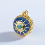 Enamel Pregnancy Chime Ball Necklace Bell for Women