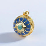 Enamel Pregnancy Chime Ball Necklace Bell for Women