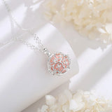 18mm Flower Cage Pregnancy Chime Necklace Angel Caller Pendant