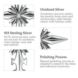 Eudora 925 Sterling Silver Cross Pendant Necklaces For Women