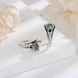 925 Sterling Silver Snake Circle Earrings Small Hoop Retro Textures Fine Jewelry