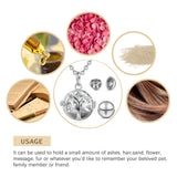 Tree of Life Cage Cremation Ashes Urn Necklace Keepsake Locket H214