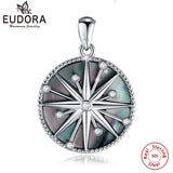 North Star Necklace Abalone Shell Pendant Fritillary Jewelry