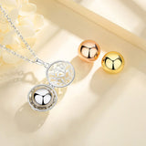 Urn Ball 18mm Locket Pendant Pregnant Jewelry
