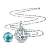 Family Tree Locket Cage Pendant Necklace Harmony Ball Jewelry